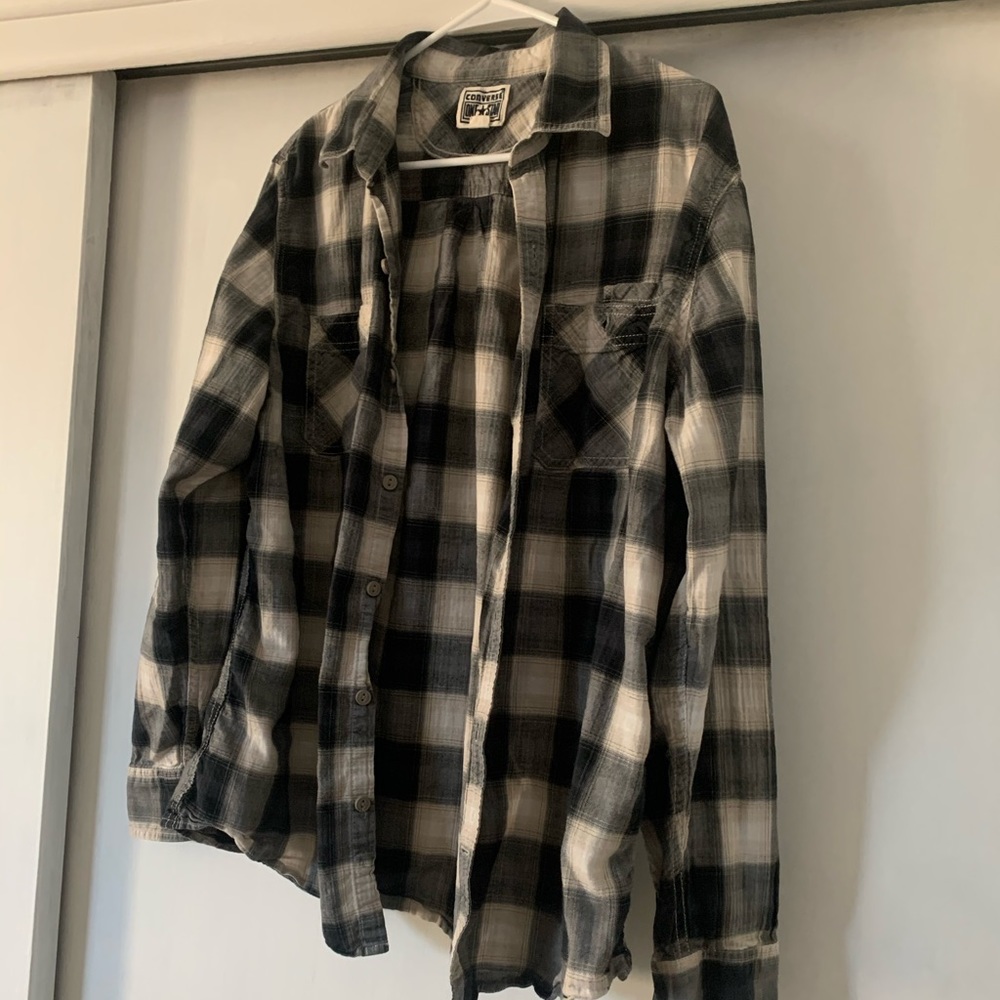 Men’s long sleeve casual button down shirt